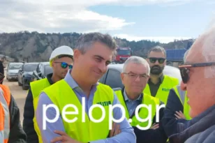 Αυτοψία Δήμα πριν την παράδοση του τελευταίου τμήματος της Πατρών – Πύργου ΦΩΤΟ