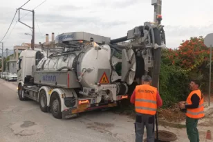 ΔΕΥΑΠ: Εργασίες συντήρησης και επεμβάσεις στα δίκτυα λυμάτων και όμβριων