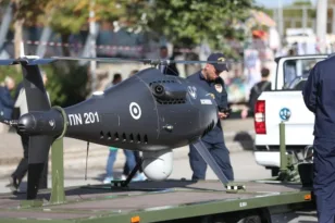 «Κένταυρος» και «Αρχύτας»: Τα drone που έκλεψαν την παράσταση στη Θεσσαλονίκη «Κένταυρος» και «Αρχύτας»: Τα drone που έκλεψαν την παράσταση στη Θεσσαλονίκη