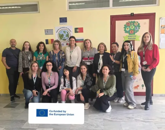 Πάτρα: Στο 1ο Ειδικό Νηπιαγωγείο εκπαιδευτικοί από Ρουμανία, Βουλγαρία και Πορτογαλία ΦΩΤΟ Πάτρα: Στο 1ο Ειδικό Νηπιαγωγείο εκπαιδευτικοί από Ρουμανία, Βουλγαρία και Πορτογαλία ΦΩΤΟ