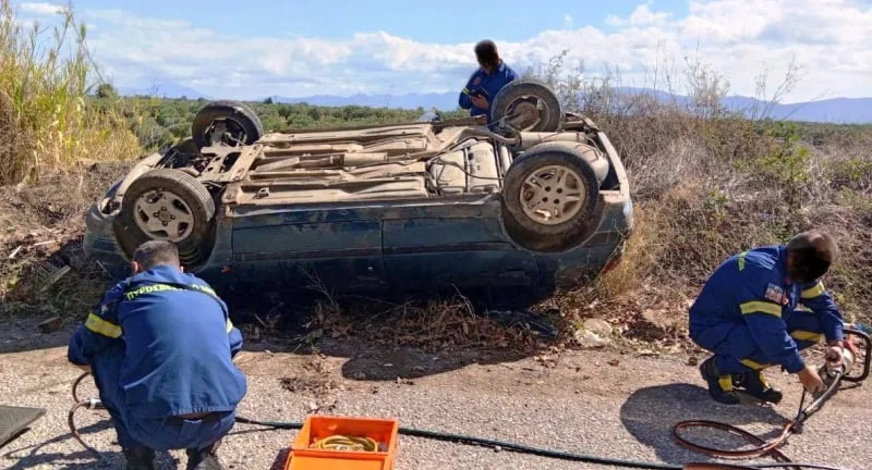 Κρίσιμα τραυματίας σε τροχαίο κοντά στα σφαγεία του Αχελώου