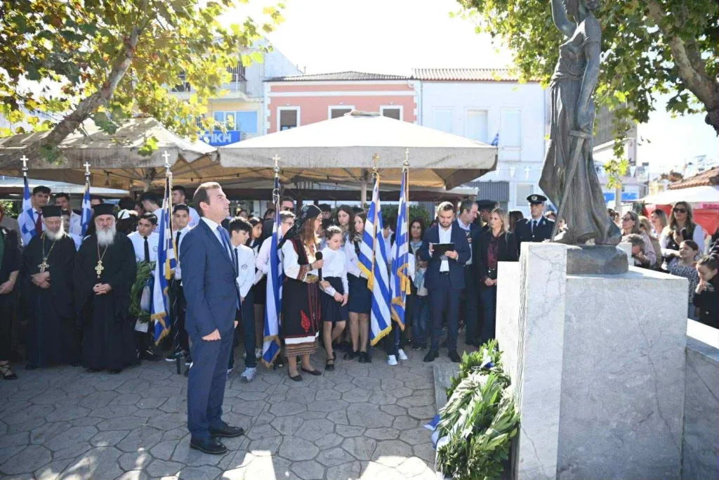 Η «Νέα Δυτική Ελλάδα» τίμησε την εθνική επέτειο της 28ης Οκτωβρίου Η «Νέα Δυτική Ελλάδα» τίμησε την εθνική επέτειο της 28ης Οκτωβρίου