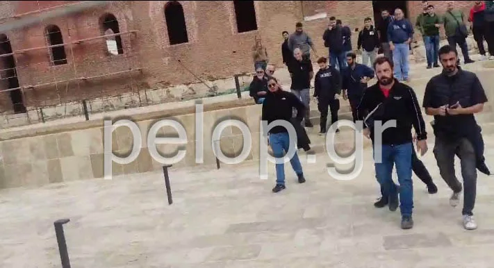 Πάτρα - Ξυλοδαρμός Π. Ρηγόπουλου: Μήνυση και από την φύλακα του Αρχαίου Ωδείου στους εισβολείς! ΦΩΤΟ