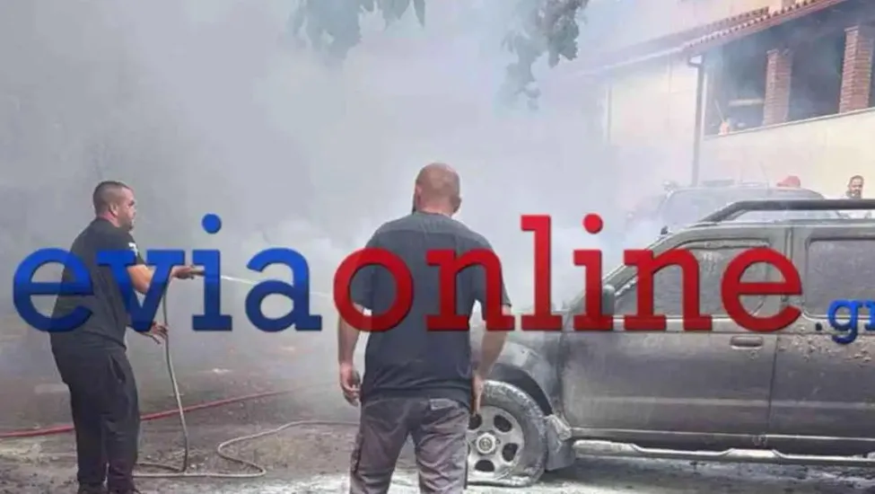 Εύβοια: Φωτιά σε σπίτι από βλάβη σε καυστήρα θέρμανσης ΒΙΝΤΕΟ