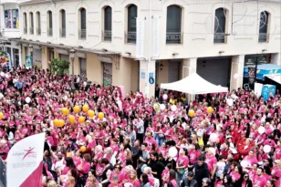 Pink the City 2025: Βάφτηκαν ροζ οι δρόμοι της Πάτρας! ΦΩΤΟ