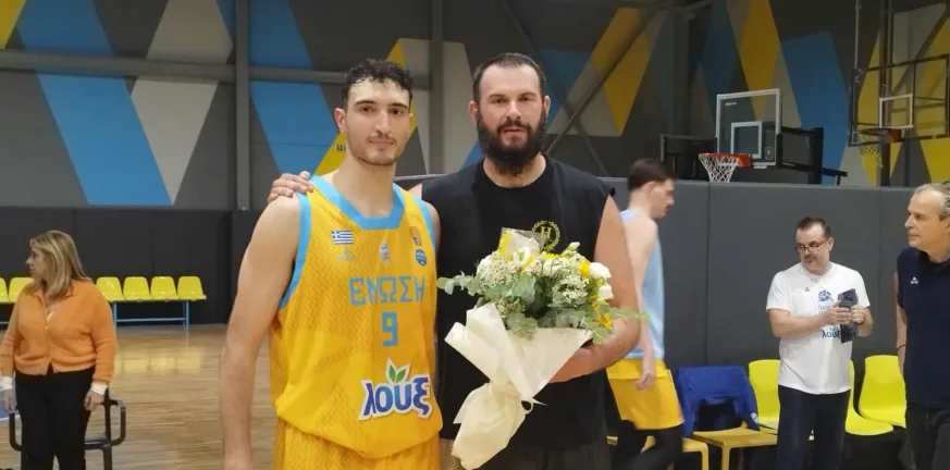 H ΑΕ Γλαύκου/Εσπερου τίμησε τον Αντώνη Φώτση