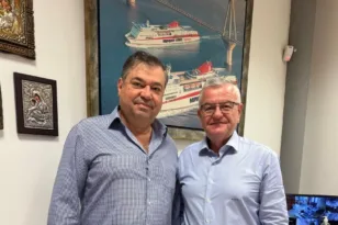 Εκλογές ΔΕΕΠ ΝΔ Αχαΐας: Ο Γιώργος Γραμματίκας με τον Αντώνη Κουνάβη