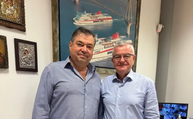 Εκλογές ΔΕΕΠ ΝΔ Αχαΐας: Ο Γιώργος Γραμματίκας με τον Αντώνη Κουνάβη Εκλογές ΔΕΕΠ ΝΔ Αχαΐας: Ο Γιώργος Γραμματίκας με τον Αντώνη Κουνάβη