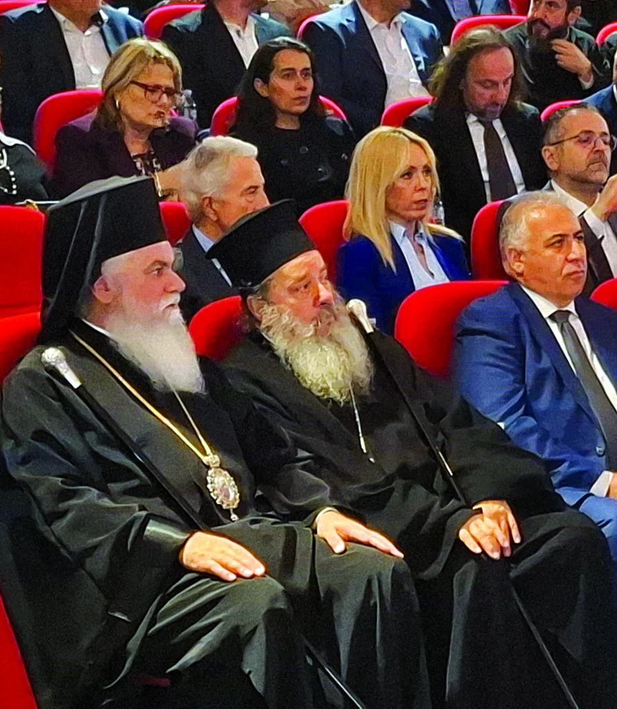 Μητροπολίτης Ιερώνυμος και Χρύσανθος στο Πολύκεντρο