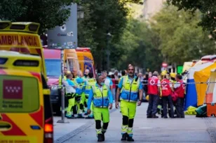 ΒΙΝΤΕΟ δύο νεκροί και δύο αγνοούμενοι από την κατάρρευση κτιρίου στη Μαδρίτη