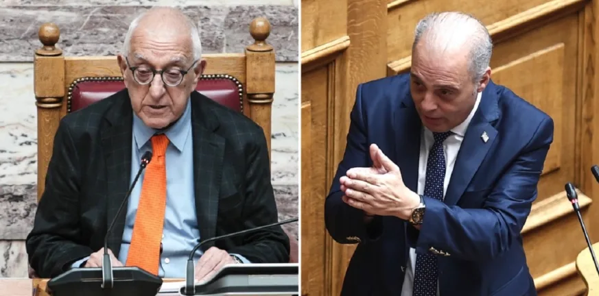 Κακλαμάνης «άδειασε» Βελόπουλο που αποκάλεσε «κακιά» τον Καιρίδη: «Το βήμα της Βουλής απαιτεί σεβασμό» Κακλαμάνης «άδειασε» Βελόπουλο που αποκάλεσε «κακιά» τον Καιρίδη: «Το βήμα της Βουλής απαιτεί σεβασμό»