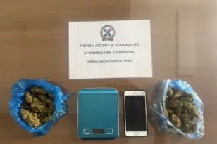 Αίγιο: 17χρονος πιάστηκε με κάνναβη – Συνελήφθη και η μητέρα του