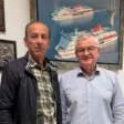 Ο Γιάννης Παπακωνσταντίνου με τον Αντώνη Κουνάβη