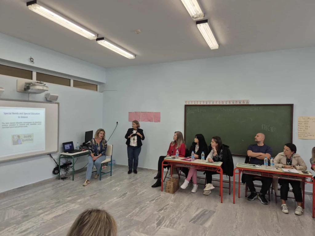 Πάτρα: Στο 1ο Ειδικό Νηπιαγωγείο εκπαιδευτικοί από Ρουμανία, Βουλγαρία και Πορτογαλία ΦΩΤΟ Πάτρα: Στο 1ο Ειδικό Νηπιαγωγείο εκπαιδευτικοί από Ρουμανία, Βουλγαρία και Πορτογαλία ΦΩΤΟ