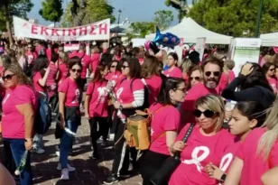 Pink the City 2025: Βάφτηκαν ροζ οι δρόμοι της Πάτρας! ΦΩΤΟ