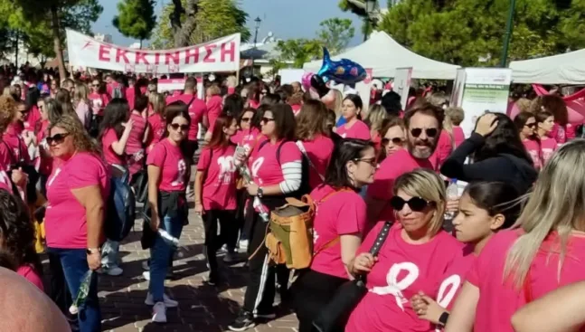 Σήμερα το Pink the City στην Πάτρα: Η πόλη στα ροζ για τον 14ο περίπατο