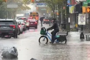 ΒΙΝΤΕΟ «πνίγηκε» η Νέα Υόρκη, δύο νεκροί, προβλήματα στις πτήσεις