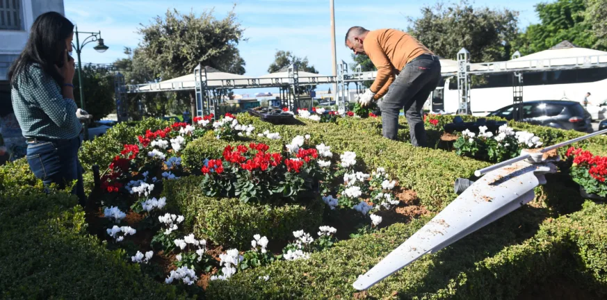 Πάτρα: Το άνθινο ρολόι έγινε ξανά άνθινο - Φύτεψε λουλούδια ο Δήμος Πάτρα: Το άνθινο ρολόι έγινε ξανά άνθινο - Φύτεψε λουλούδια ο Δήμος