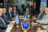 Επίσημη επίσκεψη του Διοικητή της 2475 Περιφέρειας στον Ροταριανό Όμιλο «Πάτρα - Κωστής Παλαμάς» ΦΩΤΟ