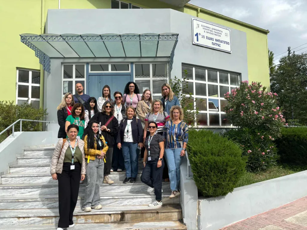 Πάτρα: Στο 1ο Ειδικό Νηπιαγωγείο εκπαιδευτικοί από Ρουμανία, Βουλγαρία και Πορτογαλία ΦΩΤΟ Πάτρα: Στο 1ο Ειδικό Νηπιαγωγείο εκπαιδευτικοί από Ρουμανία, Βουλγαρία και Πορτογαλία ΦΩΤΟ