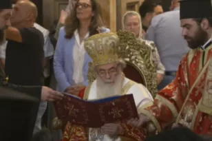 Στα Ιεροσόλυμα η χειροτονία του Αρχιεπισκόπου Σινά Συμεών - Δείτε live