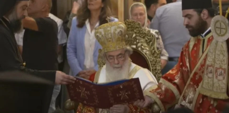 Στα Ιεροσόλυμα η χειροτονία του Αρχιεπισκόπου Σινά Συμεών - Δείτε live