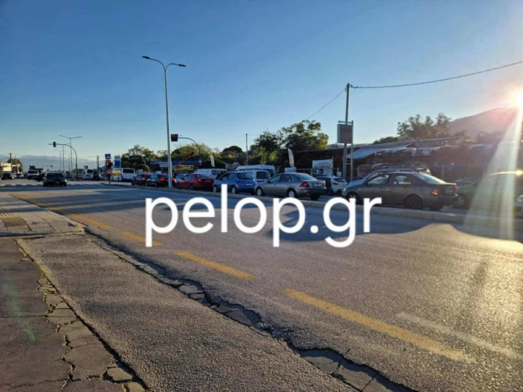 Πάτρα: Τροχαίο στην Κανελλοπούλου και μποτιλιάρισμα ΦΩΤΟ