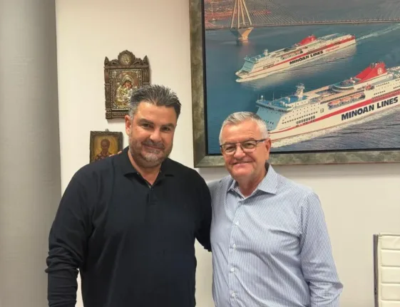 Εκλογές ΔΕΕΠ ΝΔ Αχαΐας: Ο Αργύρης Βαγενάς με τον Αντώνη Κουνάβη