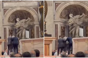 Βασιλική του Αγίου Πέτρου στο Βατικανό: Ιεροσυλία από έναν νεαρό Ιταλό… ΦΩΤΟΓΡΑΦΙΑ