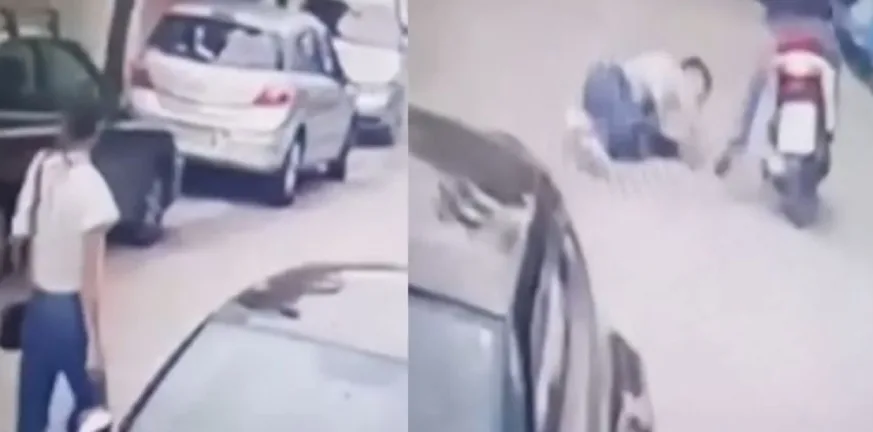 Μεταμφιεζόταν σε διανομέα λήστευε γυναίκες σε Κορυδαλλό και Νίκαια - ΒΙΝΤΕΟ ντοκουμέντο από επίθεση