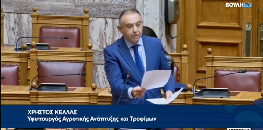 Κέλλας στη Βουλή: «Δεν υπάρχει αδειοδοτημένο εμβόλιο κατά της ευλογιάς σε Ελλάδα και Ευρώπη» Κέλλας στη Βουλή: «Δεν υπάρχει αδειοδοτημένο εμβόλιο κατά της ευλογιάς σε Ελλάδα και Ευρώπη»