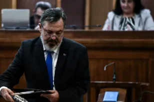 Χρ. Παππάς στο Εφετείο: «Άδικη και πολιτικά καθοδηγούμενη η καταδίκη μου» - Αρνείται ρόλο «υπαρχηγού» και κάθε εμπλοκή σε βία