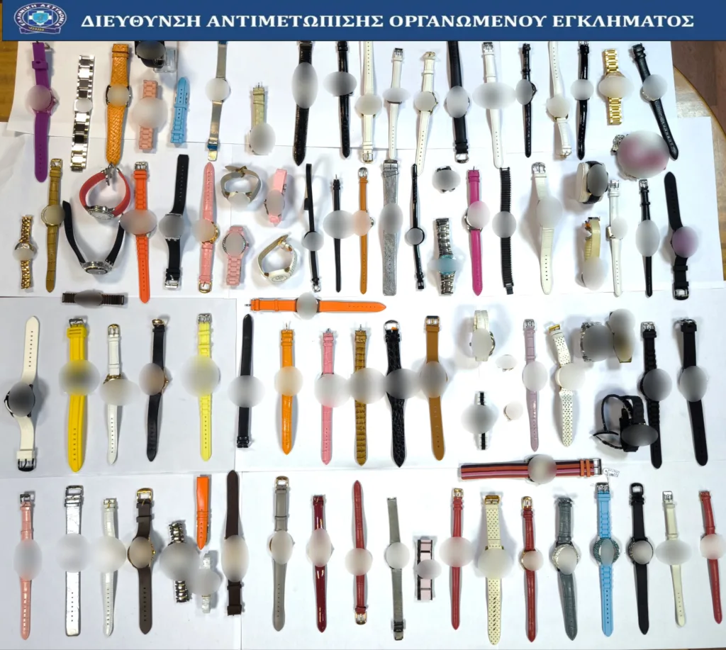 Έκλεψε 120.000 ευρώ σε ρολόγια και τα πουλούσε - Συνελήφθη 54χρονος στην Αττική ΦΩΤΟ