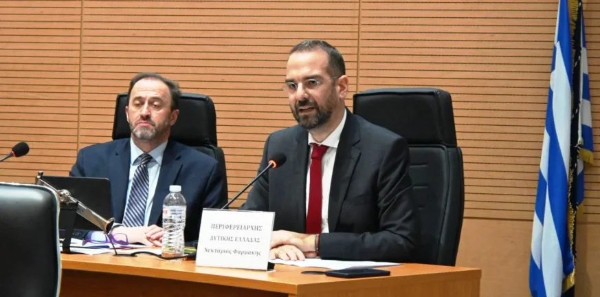 Ν. Φαρμάκης: «Η Δυτική Ελλάδα σε διαρκή τροχιά ανάπτυξης» 