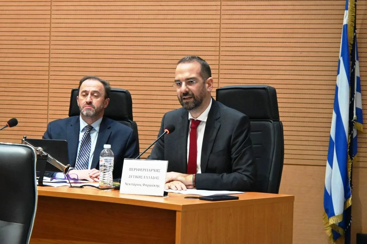 Ν. Φαρμάκης: «Η Δυτική Ελλάδα σε διαρκή τροχιά ανάπτυξης» Ν. Φαρμάκης: «Η Δυτική Ελλάδα σε διαρκή τροχιά ανάπτυξης»