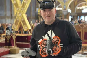 Νέα συνεργασία του Κώστα Βικάτου με την ΕΡΤ: Πλάνα drone μέσα από τον Ιερό Ναό του Αγίου Ανδρέου