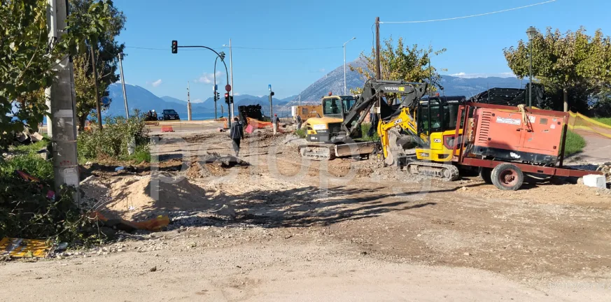 Πάτρα: Αφόρητη ταλαιπωρία στην Αγυιά - Κυκλοφοριακή παράλυση λόγω των έργων του Βιολογικού