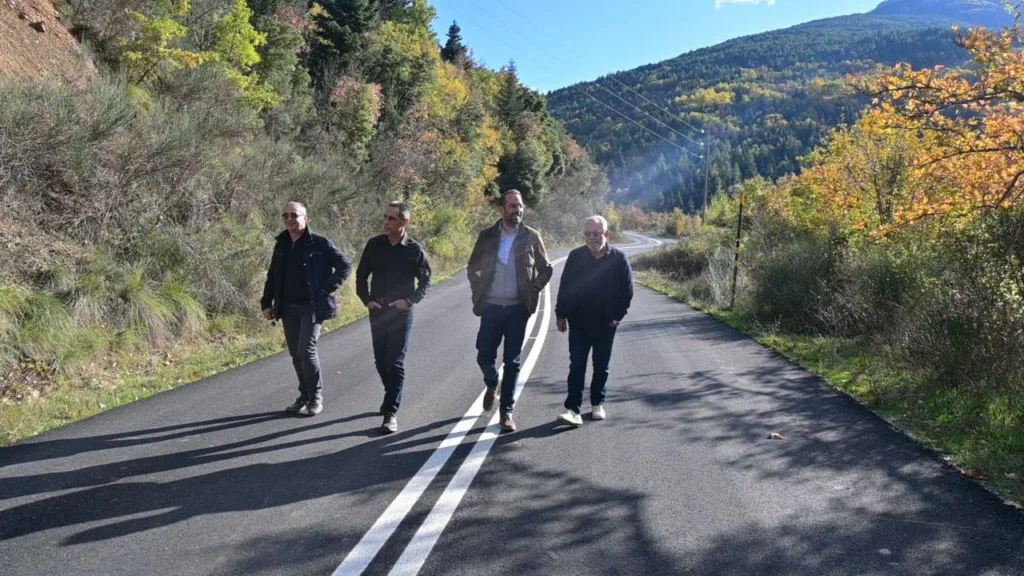 Έργα που αλλάζουν την περιοχή των Καλαβρύτων, επισκέφτηκε ο Νεκτάριος Φαρμάκης