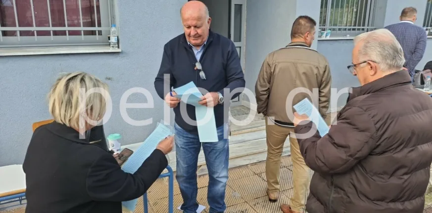 Νέα Δημοκρατία - Αχαΐα: Ομαλά και με υψηλή συμμετοχή οι εσωκομματικές εκλογές ΦΩΤΟ