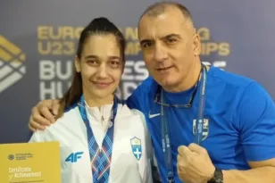 «Ασημένια» γάντια στο Ευρωπαϊκό πρωτάθλημα Κ23 για την Αντωνία Γιαννακοπούλου