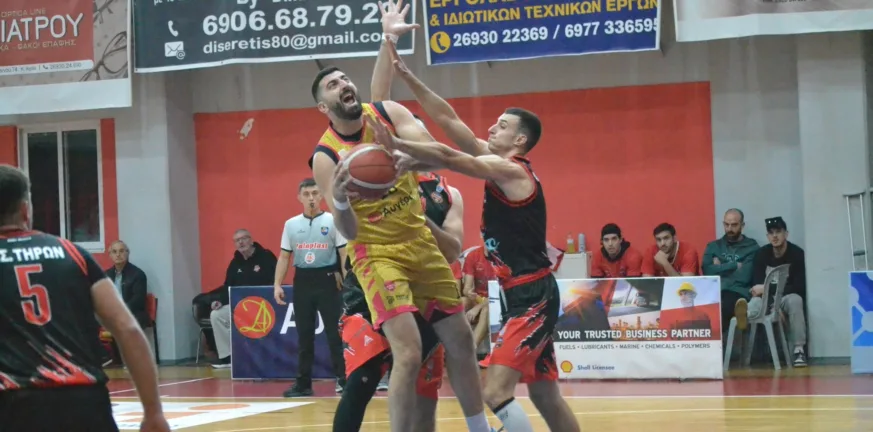 Η Αχαγιά ΄82 ξεπέρασε το εμπόδιο του Τήρωνα - Φωτογραφίες