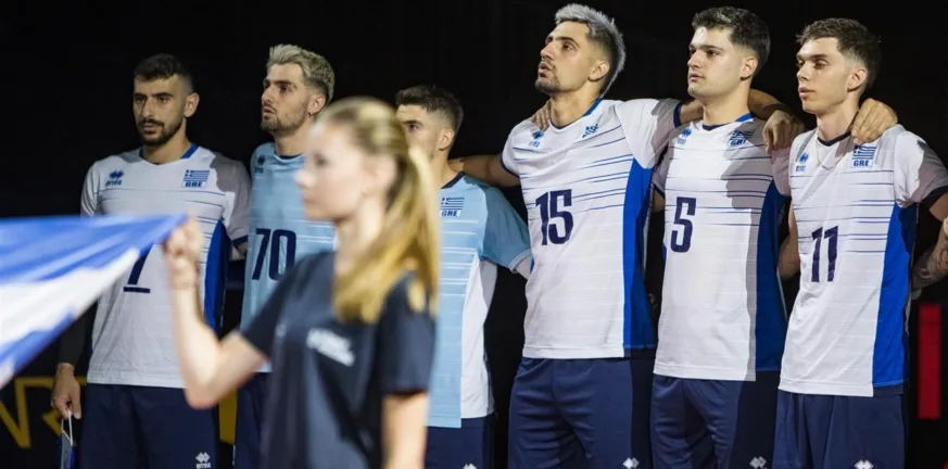 Η Ελλάδα κληρώθηκε στην πρεμιέρα του Ευρωβόλεϊ 2026 κόντρα στην Τσεχία