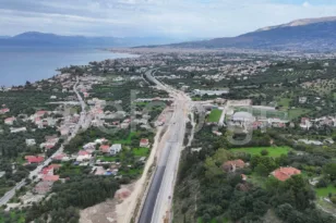 Στις 30 Νοεμβρίου παραδίδεται το τελευταίο τμήμα του Πάτρα – Πύργος: Δείτε βίντεο από drone