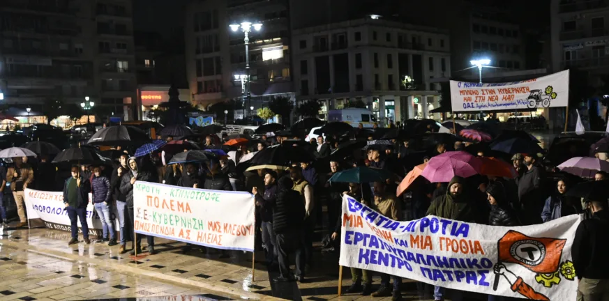 «Διεκδικούμε μαζί σας αποζημιώσεις με ευθύνη του κράτους, από τις καταστροφές», ο Δήμος Πατρέων στο συλλαλητήριο των αγροτών