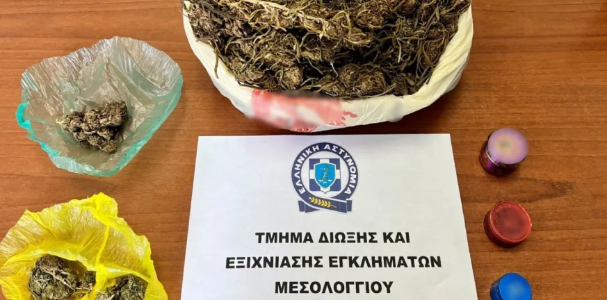 Αγρίνιο: Μισό κιλό κάνναβης εντόπισε ο «Sporty» - Συνελήφθη άνδρας για διακίνηση