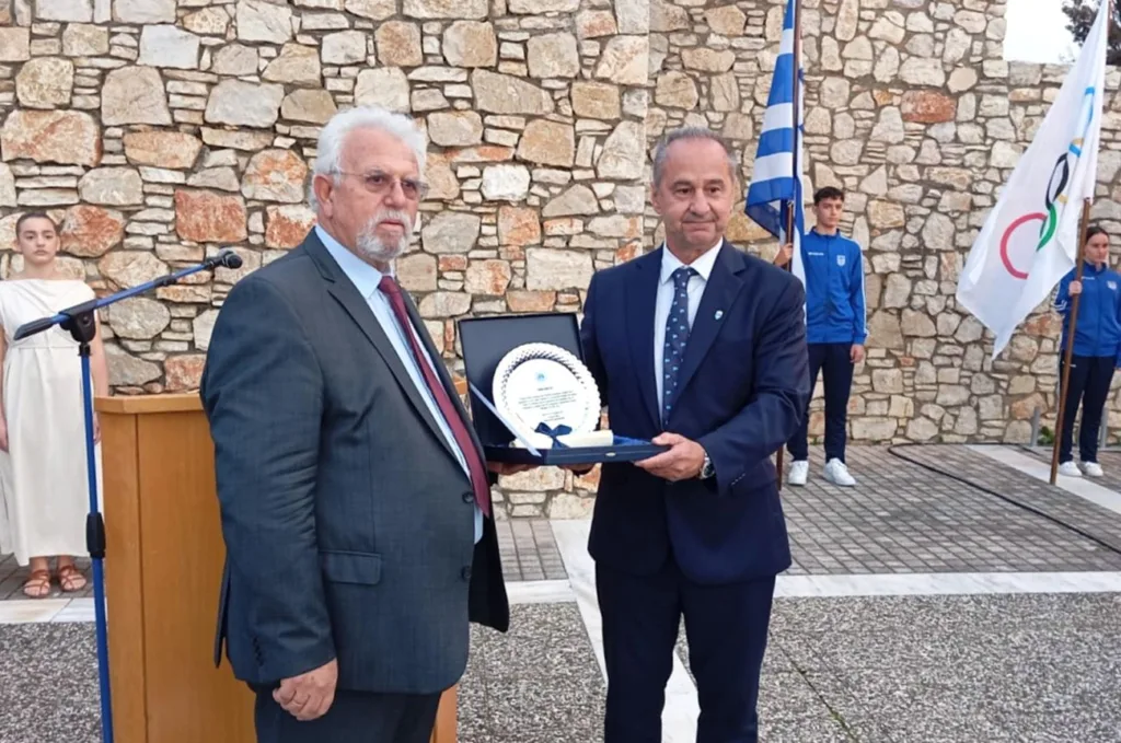 Χειμερινοί Ολυμπιακοί Αγώνες 2026: Η υποδοχή της Ολυμπιακής Φλόγας στην Αμαλιάδα ΦΩΤΟ