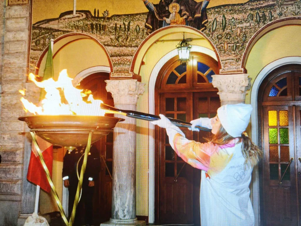 Καλάβρυτα: Υποδοχής της Ολυμπιακής Φλόγας με τιμές αρχηγού κράτους! ΦΩΤΟ