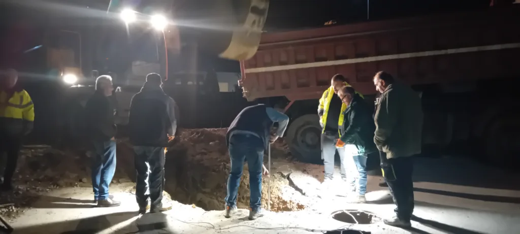 Ολοκληρώθηκε η κατασκευή του δικτύου αποχέτευσης στην παραλιακή περιοχή Αγ. Παντελεήμονα - Πλαζ Πάτρας ΦΩΤΟ