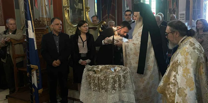 Οι Αρκάδες της Πάτρας τίμησαν τη μνήμη του Οσίου Νείλου του Μυροβλύτου ΦΩΤΟ