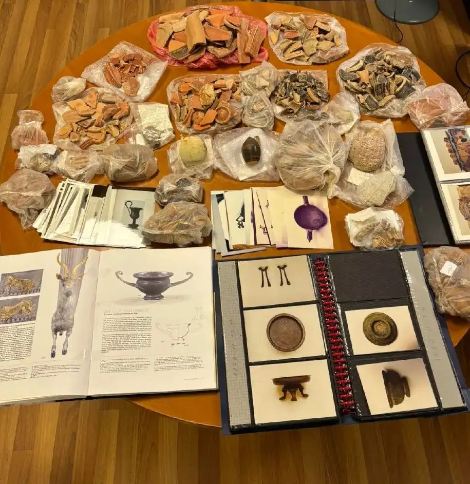 Είχε στην κατοχή του θησαυρό με 474 αντικείμενα Ελληνιστικών και Μυκηναϊκών χρόνων και αρχαία νομίσματα, ΦΩΤΟ, ΒΙΝΤΕΟ